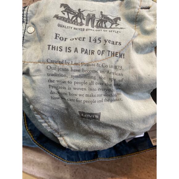 Levi's 527 31x30 Men's Blue Jeans 100% Cotton - Picture 6 of 9